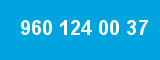960 124 00 37 960 124 00 37